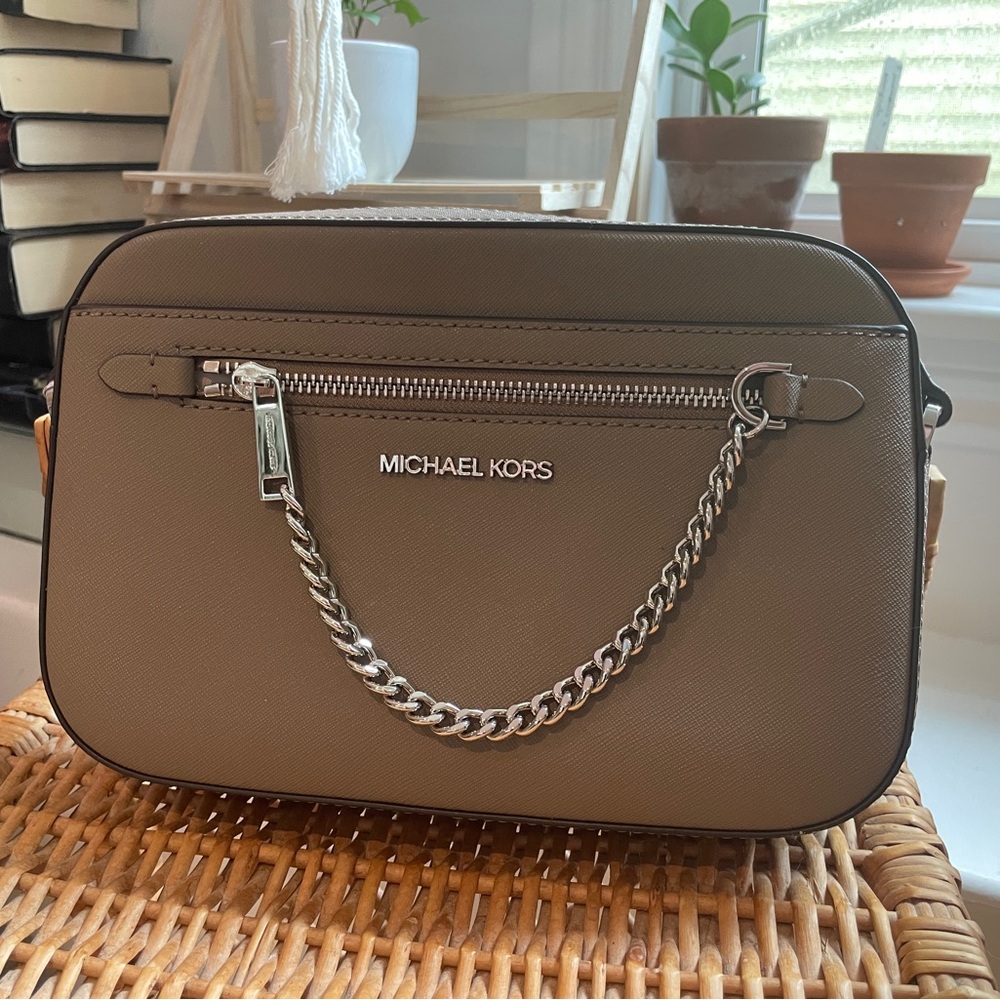 Michael Kors Tan Crossbody Purse